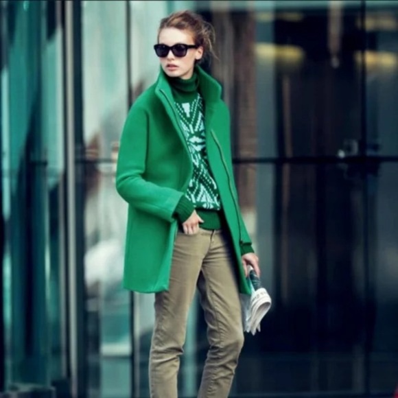 J Crew Wool Blend City Coat - Picture 3 of 11